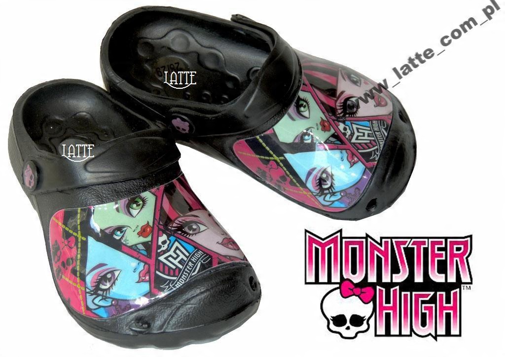 

Monster High Mattel Klapki Crocsy 28/29 Mattel