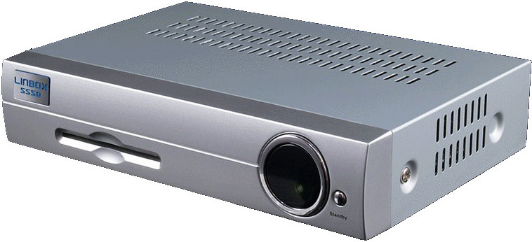 Nový digitální tuner Linbox 5558 Linux Stříbrný