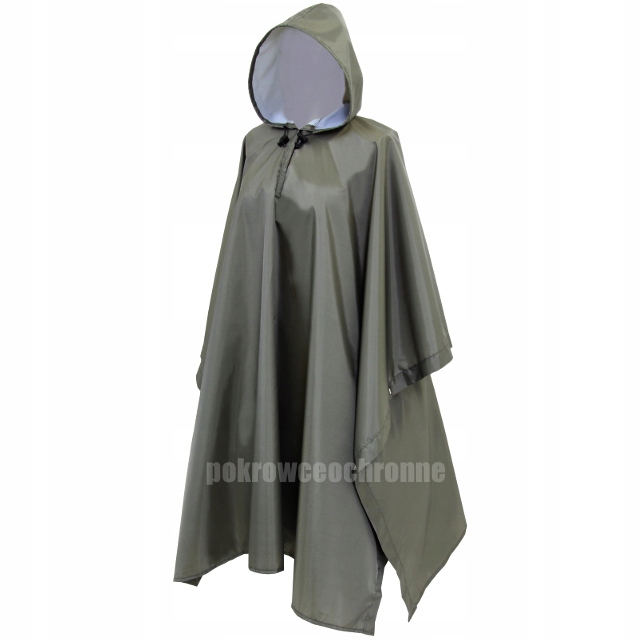 LEKKA PELERYNA PONCHO PŁASZCZ PRZECIWD.XL CZARNY Wypełnienie nie dotyczy