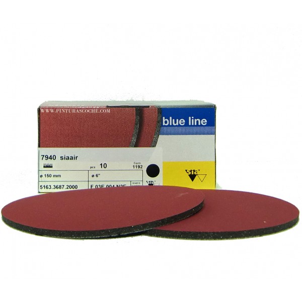 

10x Sia Abrasives 7940 Velvet krążek ścierny K500