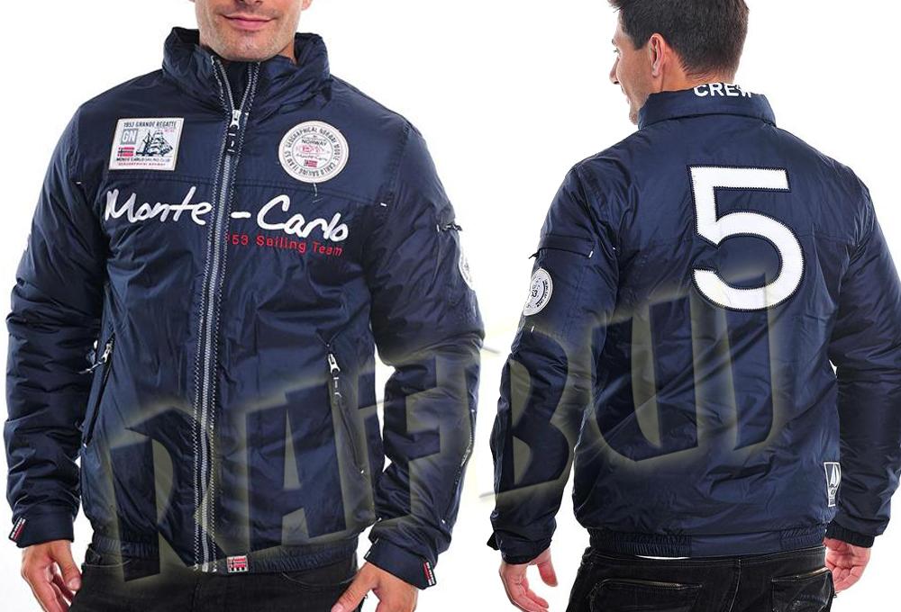 Bunda Geographical Norway Podzim Zima nášivky