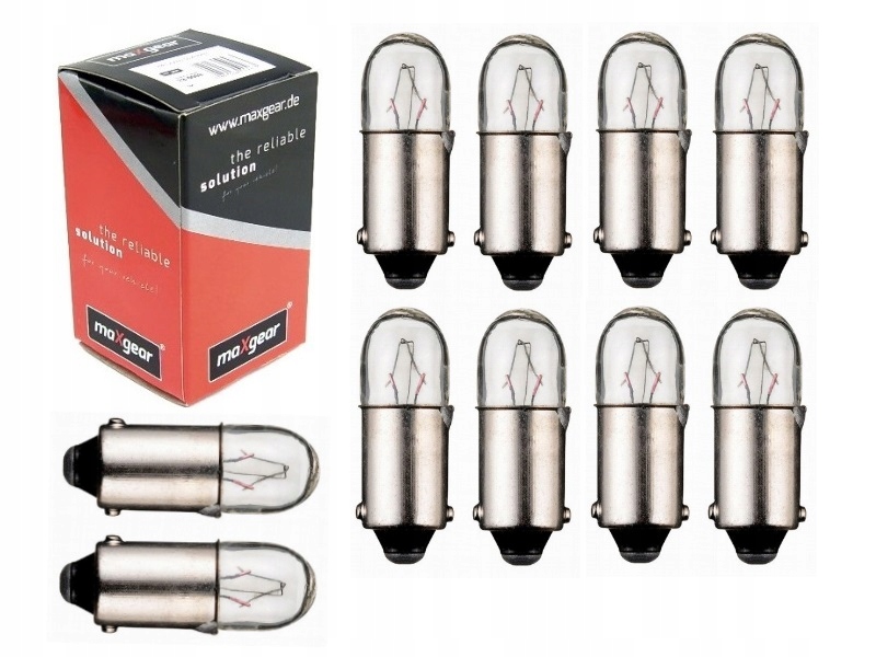 

Żarówka T4W 12V 4W BA9s Super Cena biała 10 sztuk