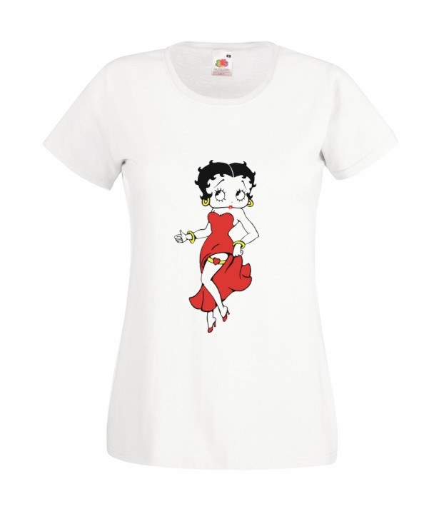 

Koszulka Damska Betty Boop Pin Up Wzory Prezent