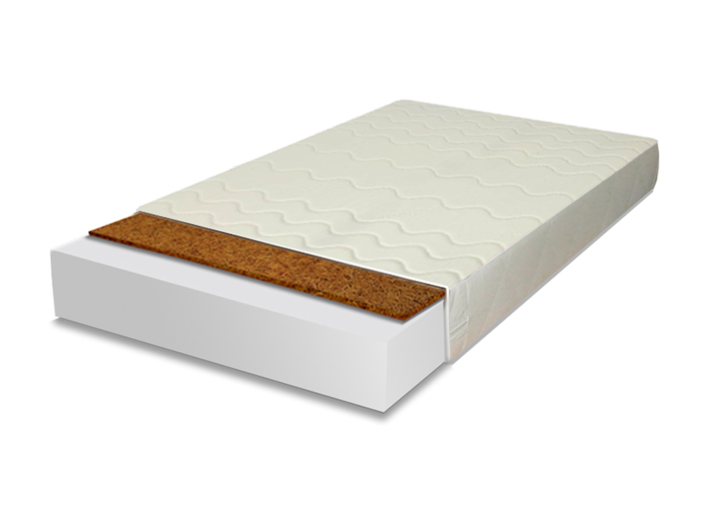 Materac dwustronny Pianka-kokos 80x200x10cm