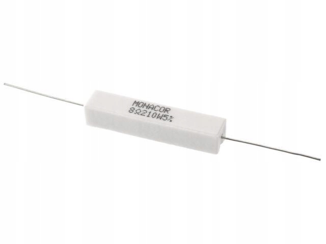

Rezystor cementowy dużej mocy 8,2 ohm 10W