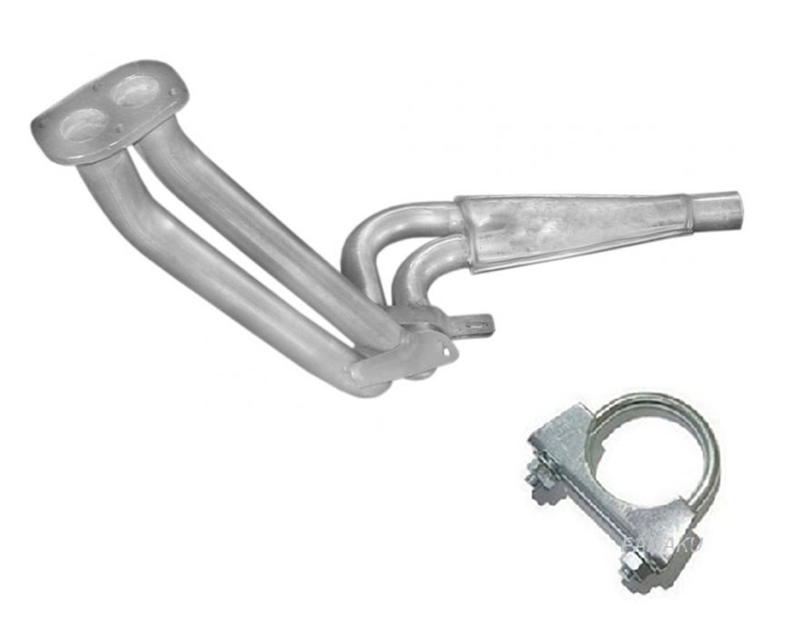 20.20 - FSO POLONEZ 1500 КОЛЛЕКТОРНАЯ ТРУБА ДВУХТРУБНАЯ ПОРТКИ