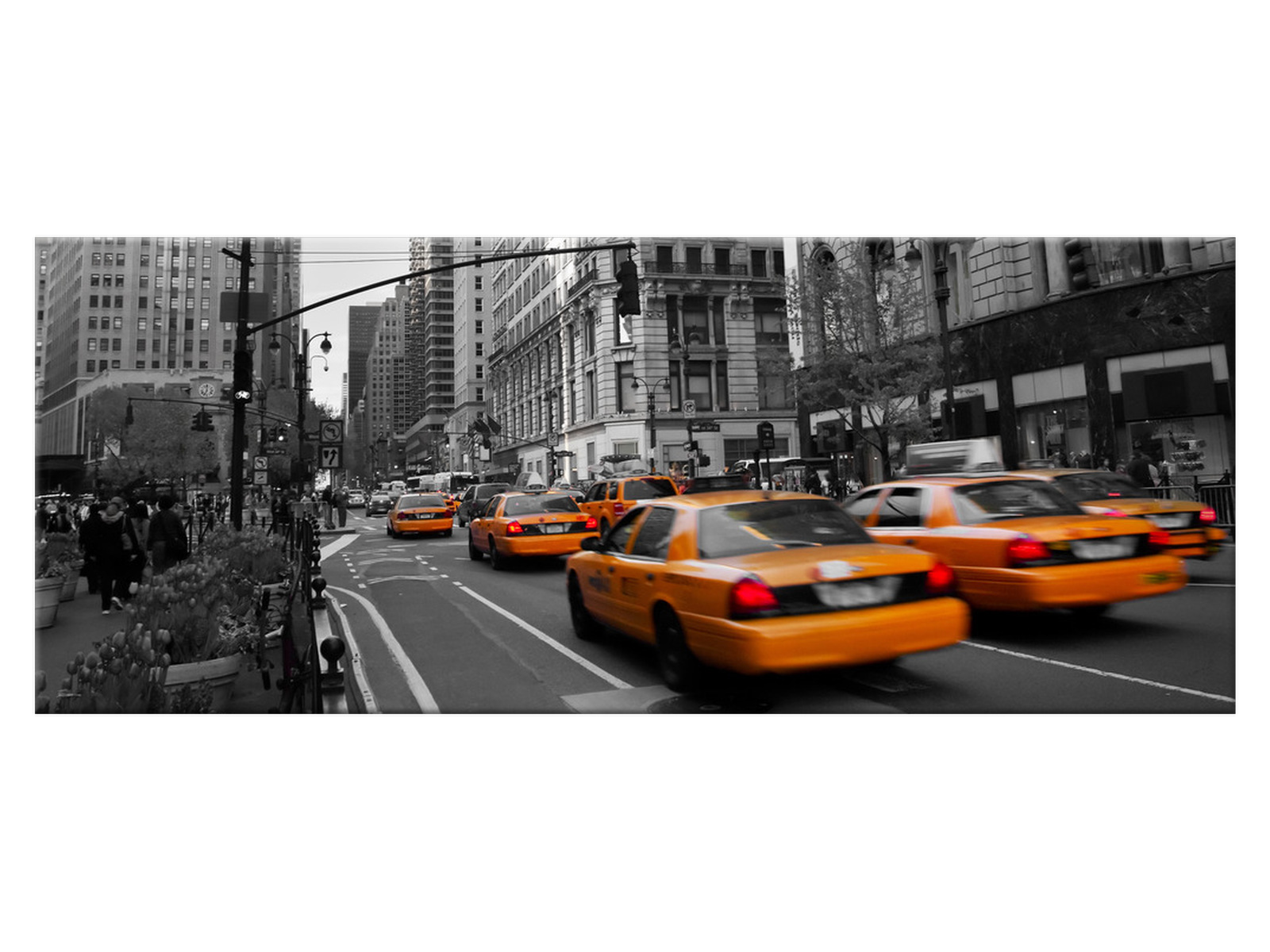 

Obraz Motoryzacja Manhattan Taxi 100x40 manhattan