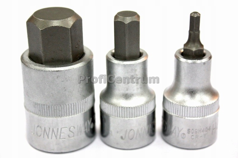 

Imbus Hex Ampulowy H17x55 Z Nasadką 1/2' Jonnesway