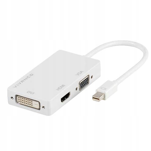 

Markowy Adapter Mini DisplayPort - Hdmi/dvi/vga