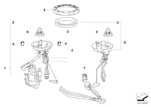 Uszczelka pompy paliwa BMW E39 E46 MINI R55 R56 Engine Type Gasoline Diesel