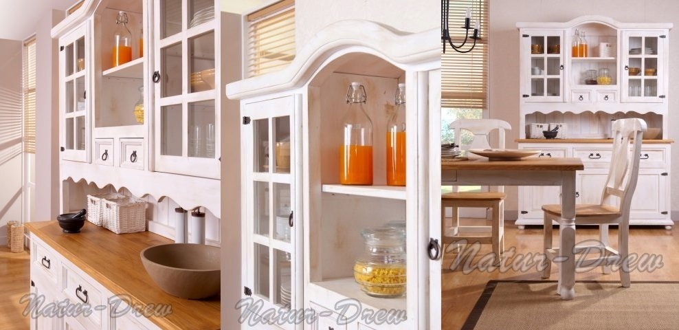 Kredens,Witryna,Regał z Drewna,Drewniany PIEKNY Kolor frontów inny kolor