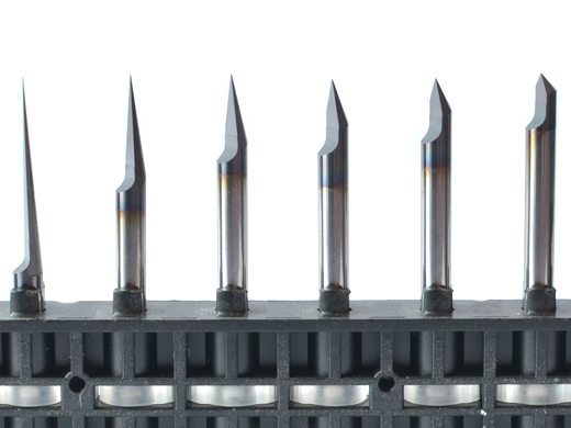 

Frez Frezy Vhm grawerski do stali 3mm V-Type AlTiN