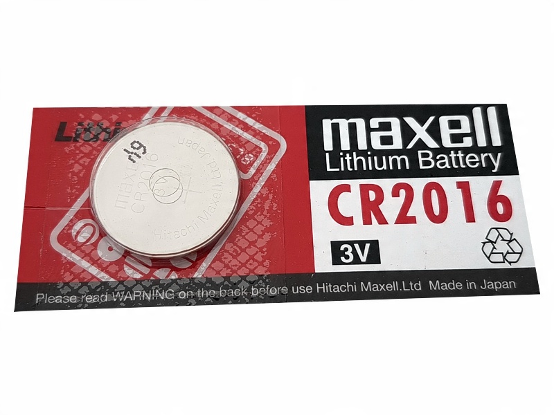 

Bateria guzikowa płaska litowa Maxell CR2016 3V