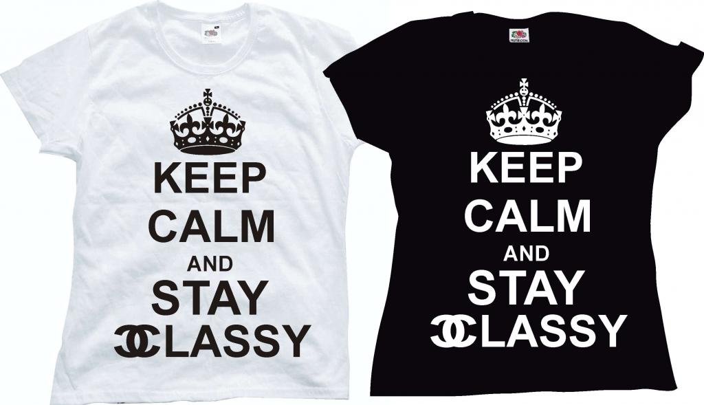 

Keep Calm, różne wzory twój napis Koszulka T-shirt