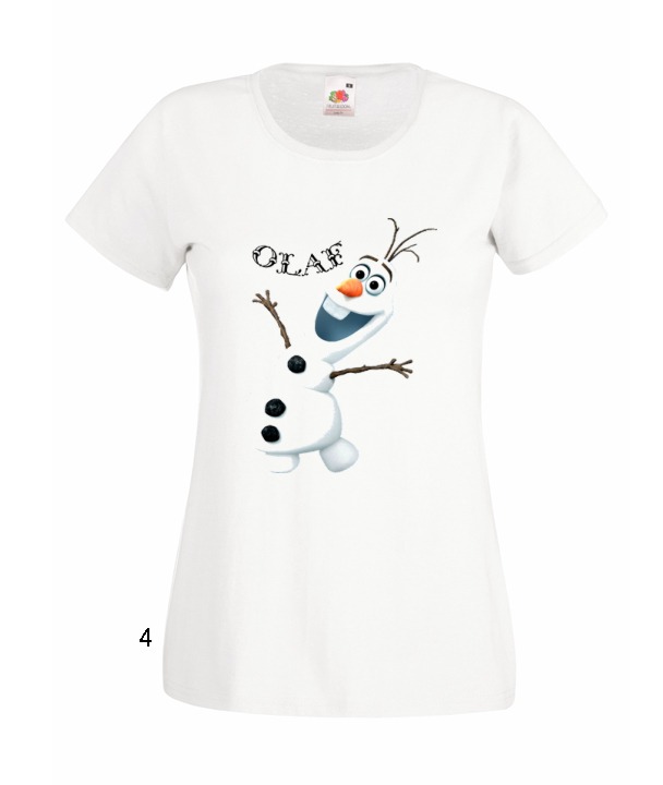 

Koszulki damskie Kraina Lodu Elsa Olaf Frozen