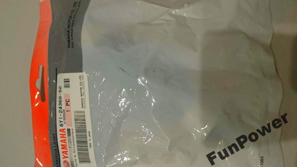 6Y1243605200 - Топливный насос-груша 6mm, Оригинал YAMAHA