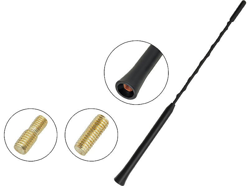 

Maszt bat do Anteny Fm długość 30cm gwint M5 M6