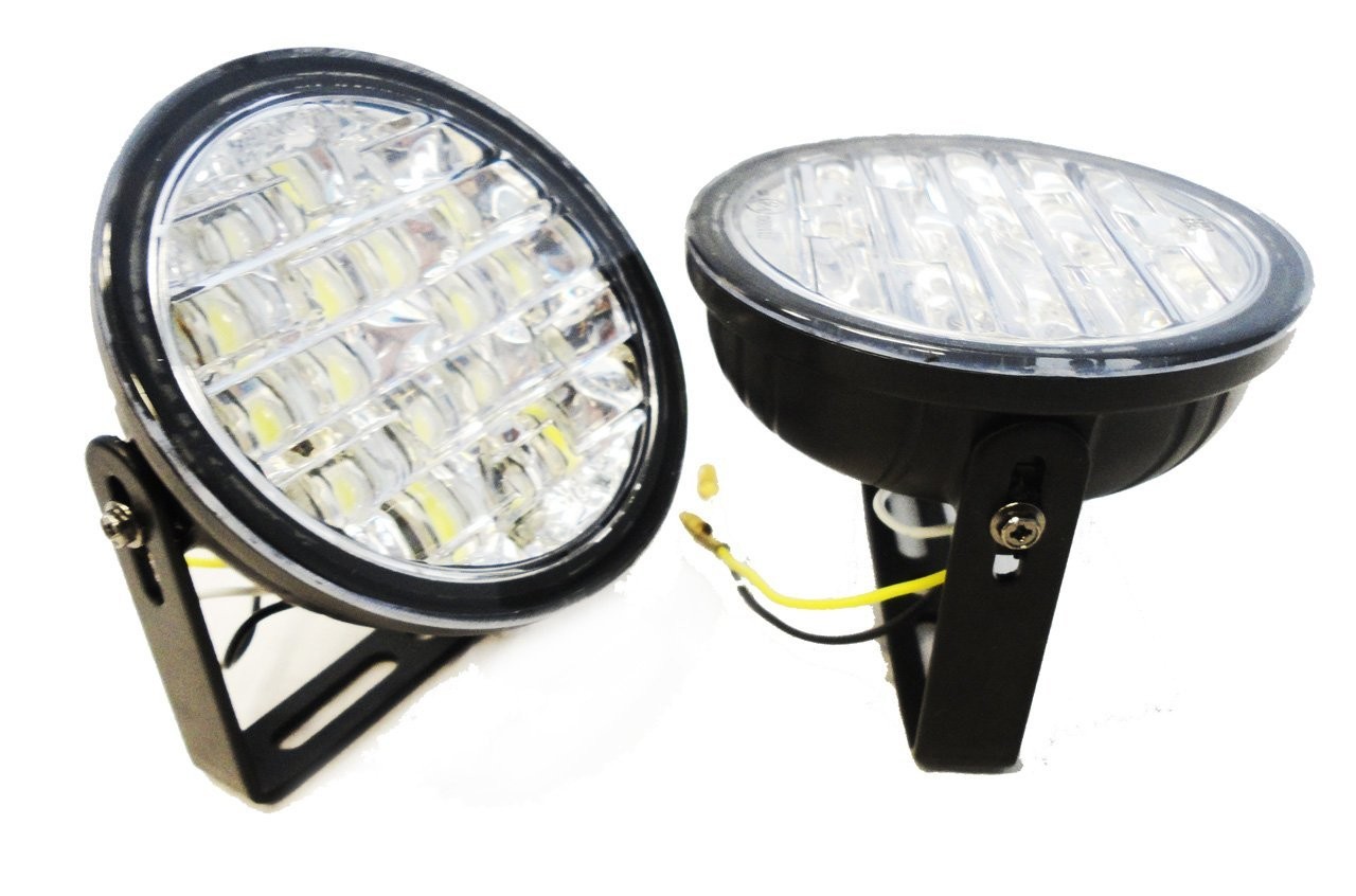 

Tir Światła dzienne jazdy okrągłe 90mm 18 Led 24V