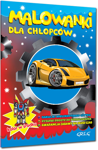

Malowanki Dla Chłopców Naklejki Kolorowanka