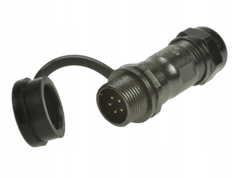

Wtyk 5 pin 0,75mm2 5A 180V IP67 Weipu