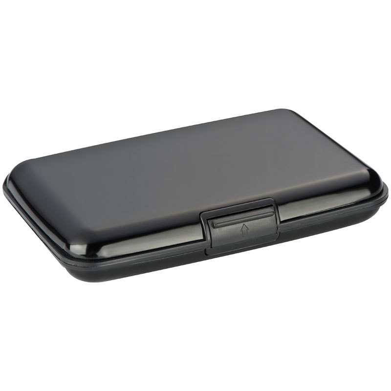 

Etui praktyczne karty kredytowe wizytownik black