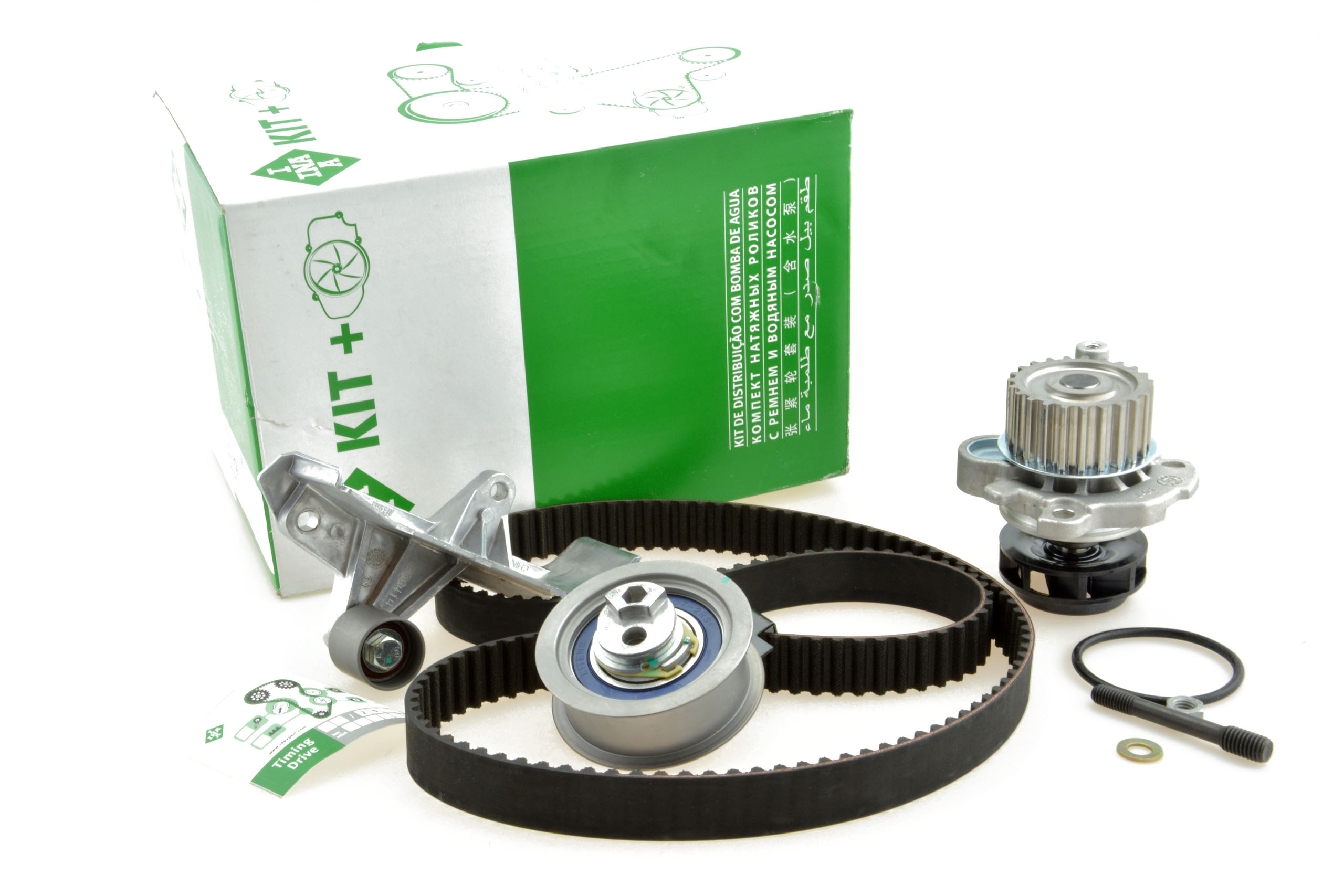 530 0546 - Ina ГРМ + водяний насос AUDI A4 B5 B6 B7 A6 C5 1.8 T