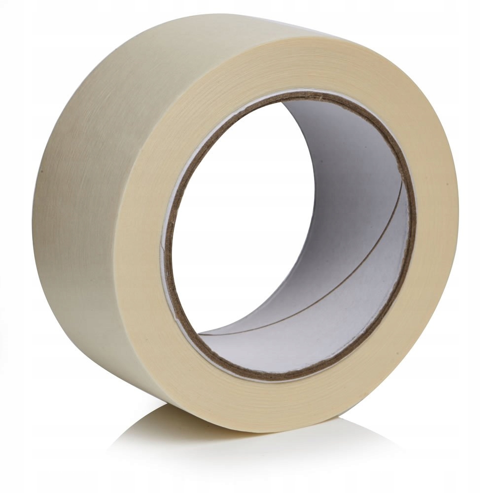 

48mm/25y Żółta Taśma Budowlana Masking Lakiernicza