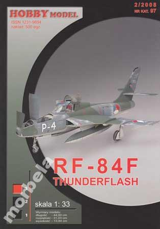 Hobby Model 97 RF-84F Thunderflash