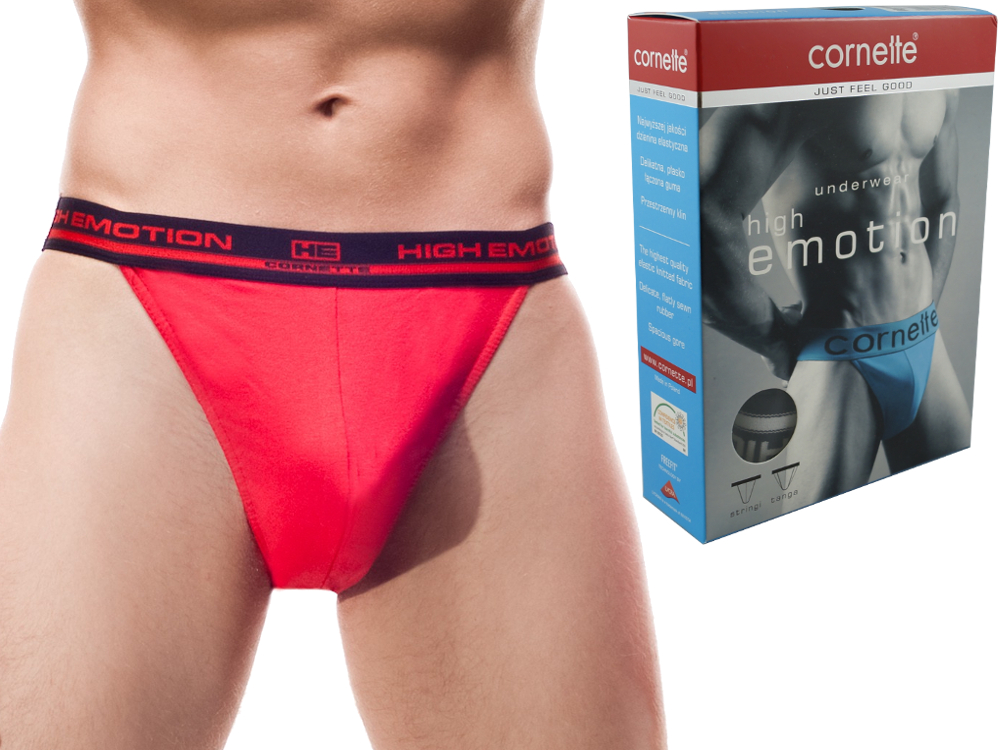 

Cornette Slipy tanga Męskie High Emotion - r.XL