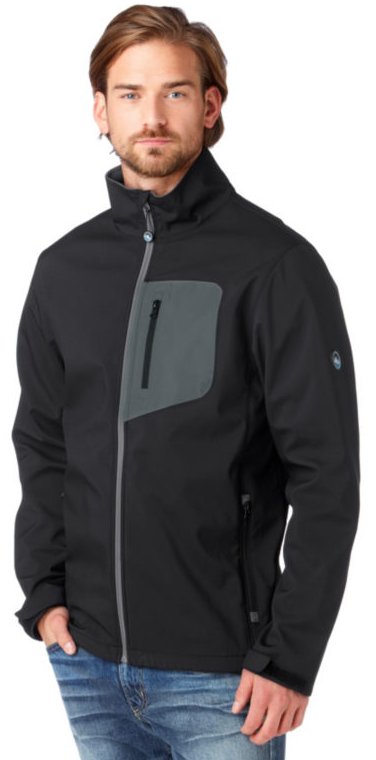 KUM0054 Kurtka softshell Męski 50 czarny Marka inna