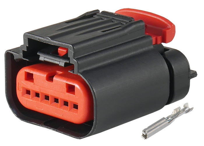 KOSTKA WTYK ZLACZE PRZEPLYWOMIERZA 6 PIN 1438153-5