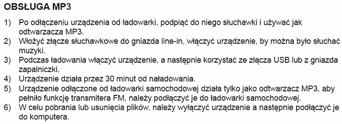 Transmiter samochodowy HYUNDAI FM USB SD MP3 AUX Marka Hyundai