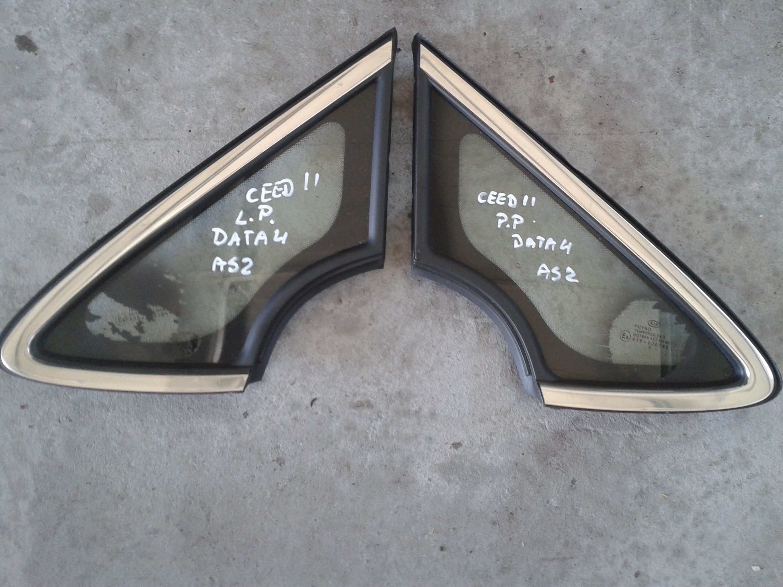 DATA4 - KIA CEED II 2014 ЛОБОВОЕ СТЕКЛО ПЕРЕДНИЙ ЛЕВЫЙ ПРАВЫЙ