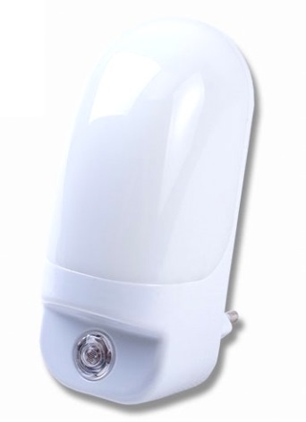 

Lampka Nocna Led Z Czujnikiem Sensor Zmierzchu 1W