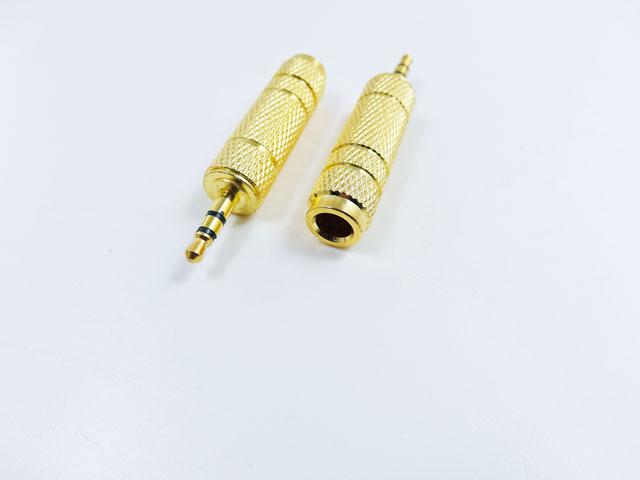 

przejście wt mini jack / gn duży jack stereo