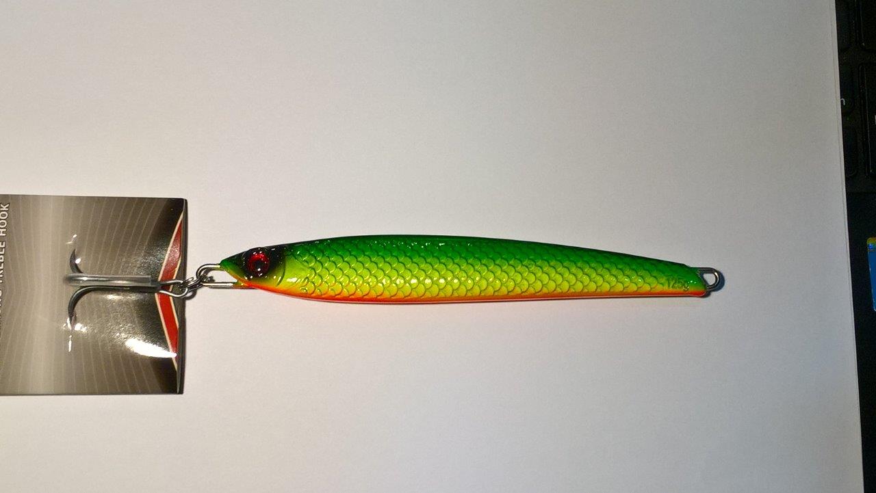 Pilker York Scaler 150g Oczy 3D Red 25328