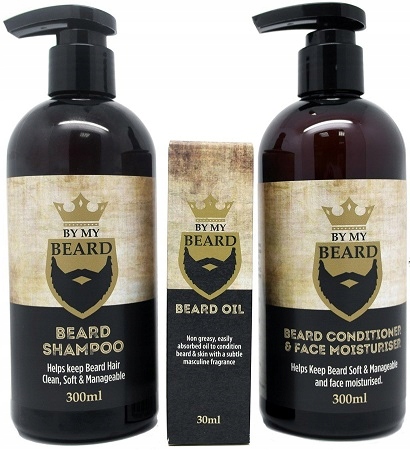 

By My Beard Zestaw Do Brody Szampon Odżywka Olejek