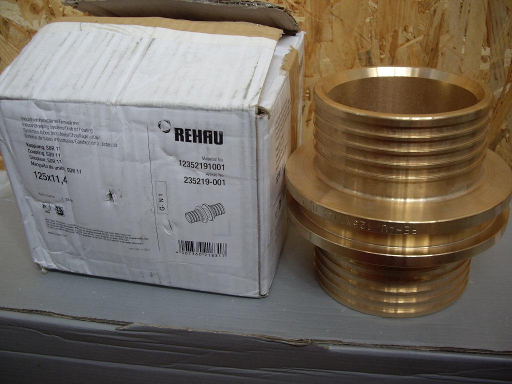 Rehau Raupex Sdr 11 Priama spojka 125x11,4