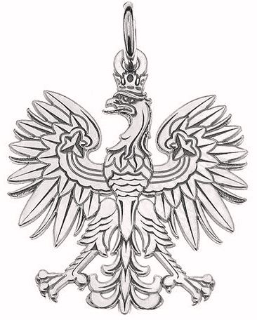 

Zawieszka wisiorek orzeł w koronie Srebro 925