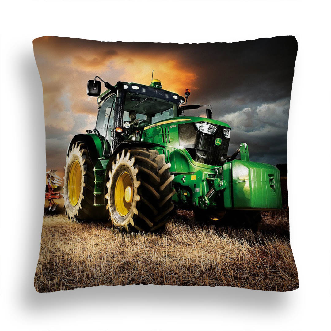 

Duża 50x50 Poduszka MX 23 Zielony Ciągnik Traktor