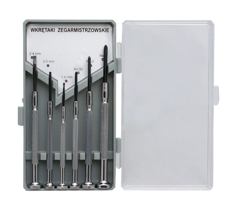 

Małe mini Wkrętaki śrubokręty zegarmistrzowskie