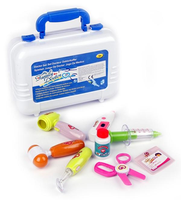 Walizka Małego Doktora Zestaw Lekarza w Walizce Bohater brak