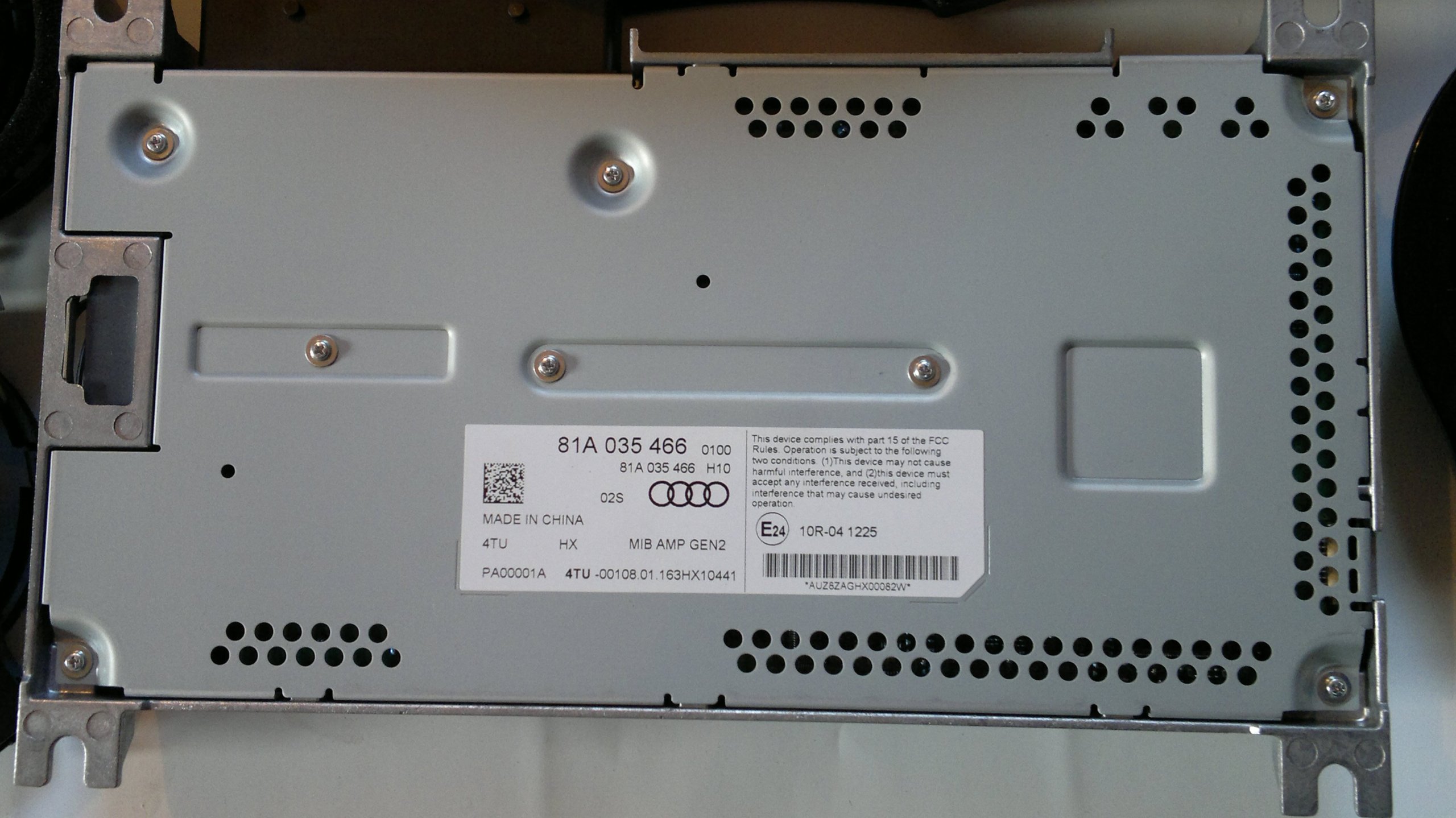 AUDI Q2 BANG&OLUFSEN ZESTAW GŁOŚNIKI 81A035466 EAN (GTIN) 5708590265667