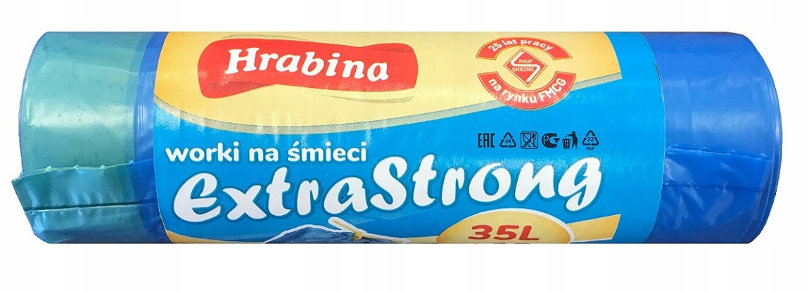 

Worki Na Śmieci ExtraStrong 35L Taśma A'15 Hrabina