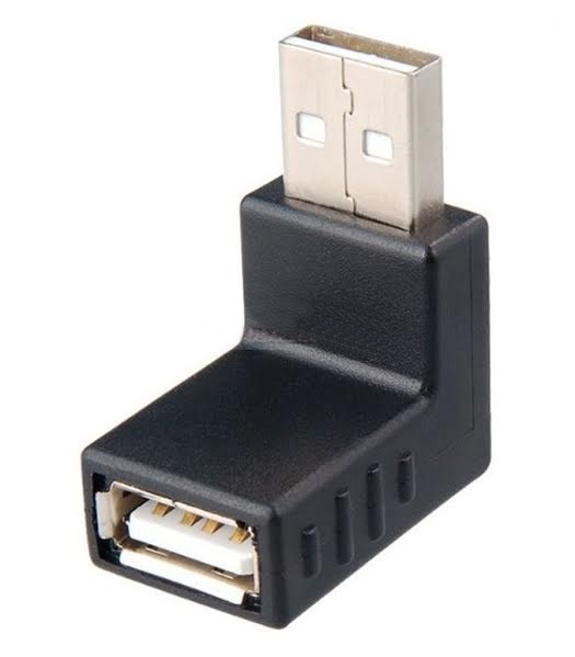 USB 2.0 нижний угловой переходник