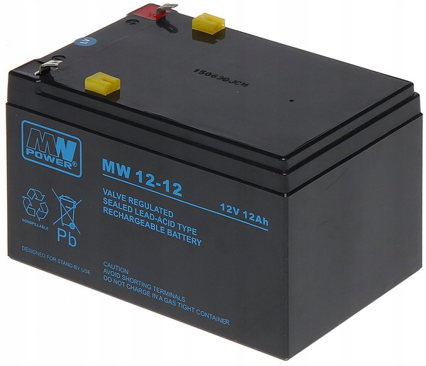 Akumulátor Mw 12-12 Agm 12V/12AH-MW