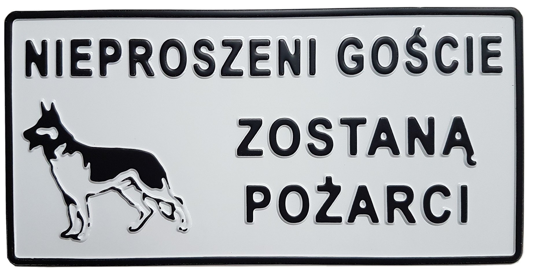 

Tablica Ostrzegawcza Aluminium (pożarci)