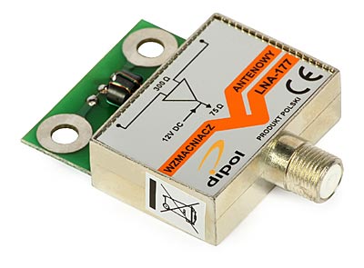 Anténny zosilňovač LNA-177 DVB-T MPEG-4 do 150km