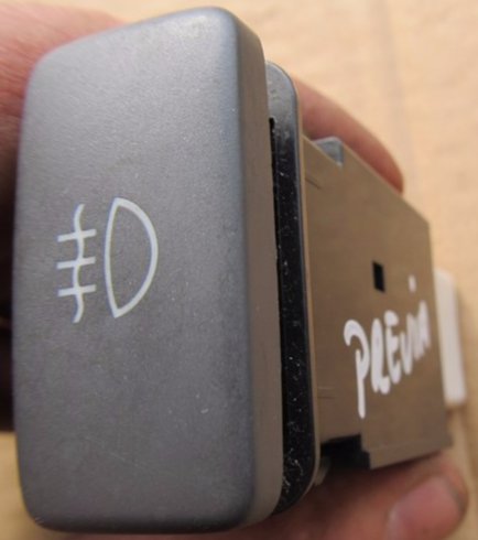 TOYOTA PREVIA II 00-06 PRZEŁĄCZNIK ŚWIATEŁ PRZECIWMGIELNYCH TYŁ