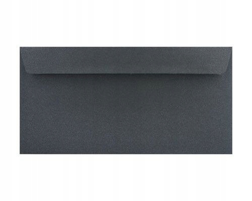 

Koperty ozdobne DL 11x22 perłowe Sirio czarne 5szt